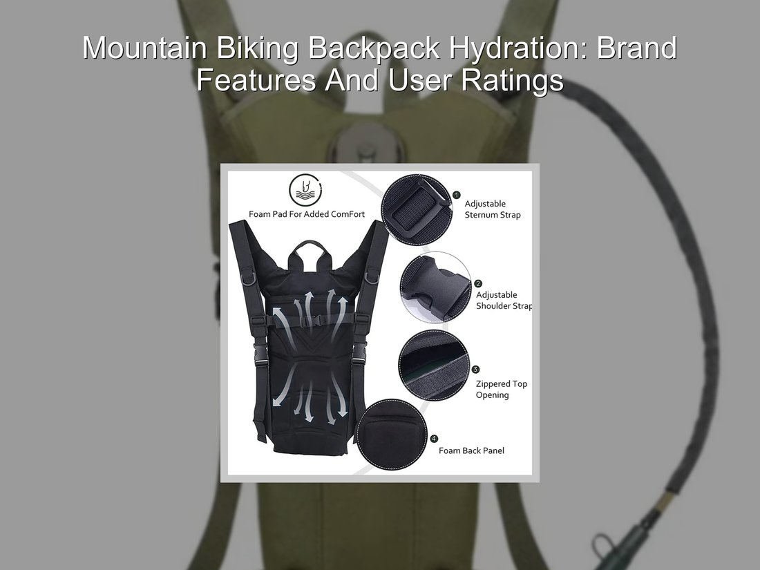 Mountain Biking Backpack Hydration: Brand Features And User Ratings