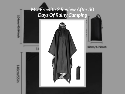 Msr Freelite 3 Review After 30 Days Of Rainy Camping