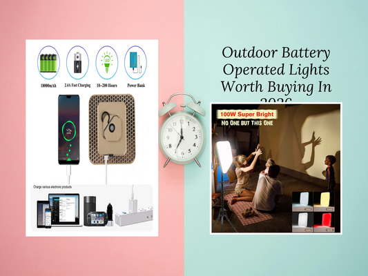 Outdoor Battery Operated Lights Worth Buying In 2026