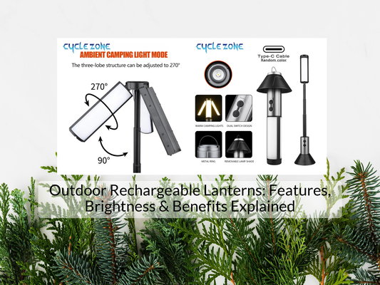 Outdoor Rechargeable Lanterns: Features, Brightness & Benefits Explained