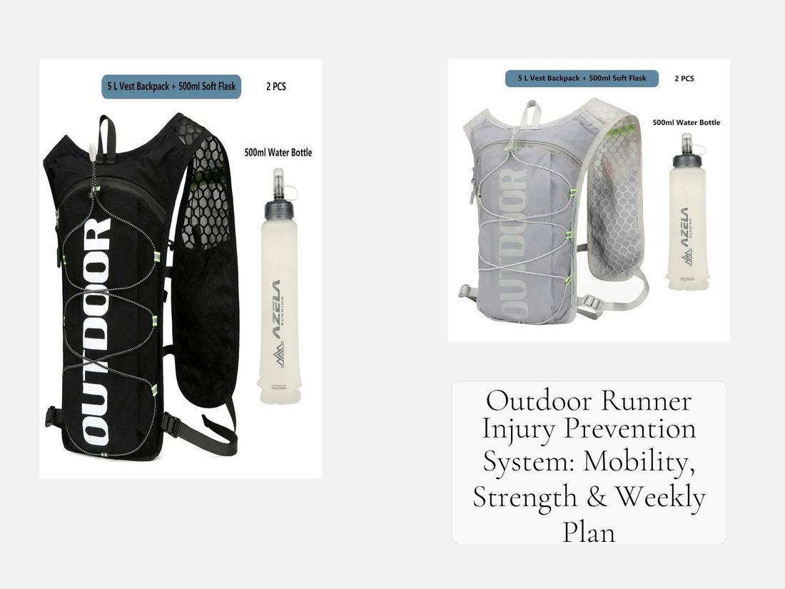 Outdoor Runner Injury Prevention System: Mobility, Strength & Weekly Plan