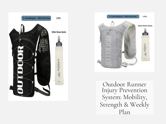 Outdoor Runner Injury Prevention System: Mobility, Strength & Weekly Plan