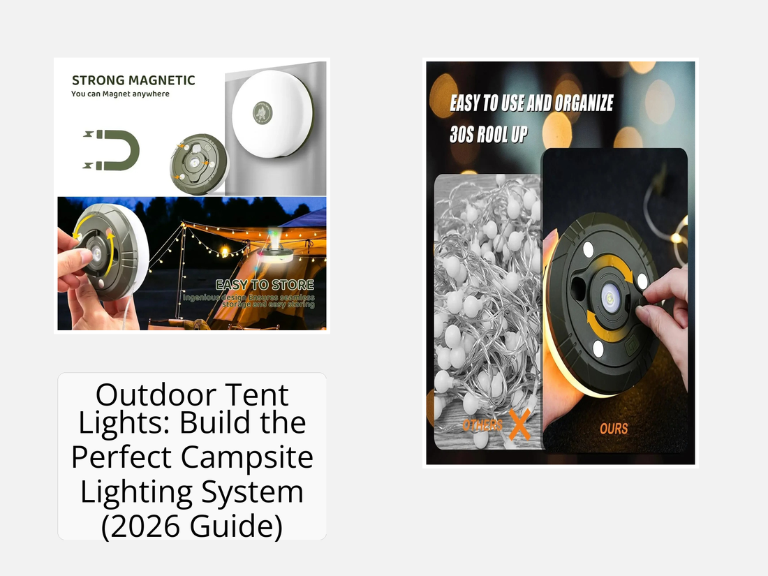 Outdoor Tent Lights: Build the Perfect Campsite Lighting System (2026 Guide)