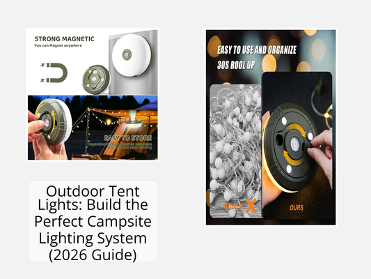 Outdoor Tent Lights: Build the Perfect Campsite Lighting System (2026 Guide)