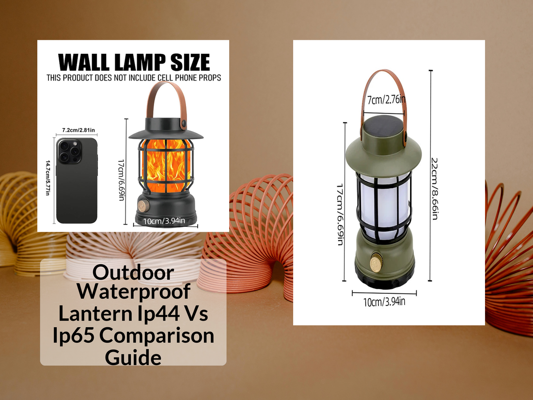 Outdoor Waterproof Lantern Ip44 Vs Ip65 Comparison Guide