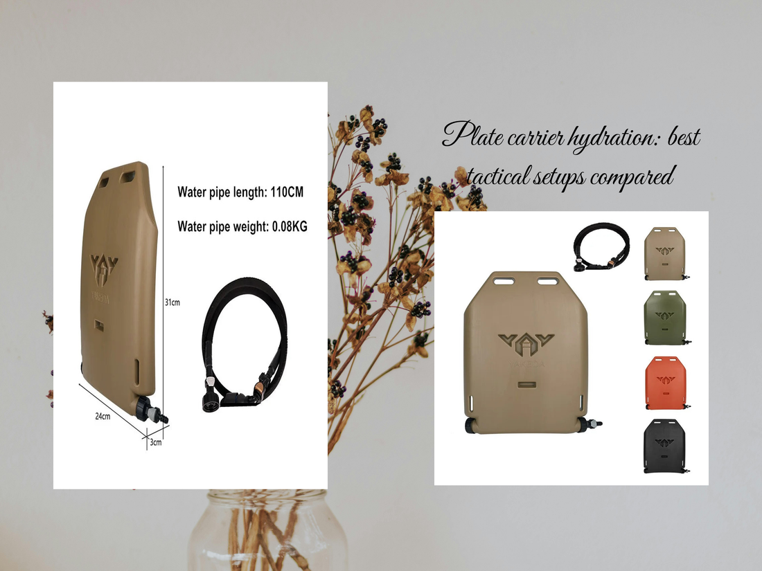 Plate carrier hydration: best tactical setups compared