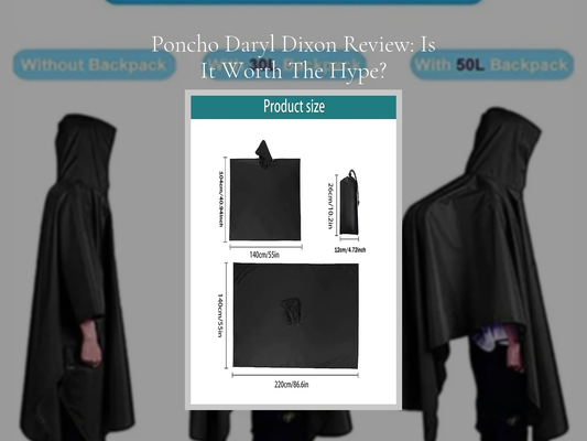 Poncho Daryl Dixon Review: Is It Worth The Hype?