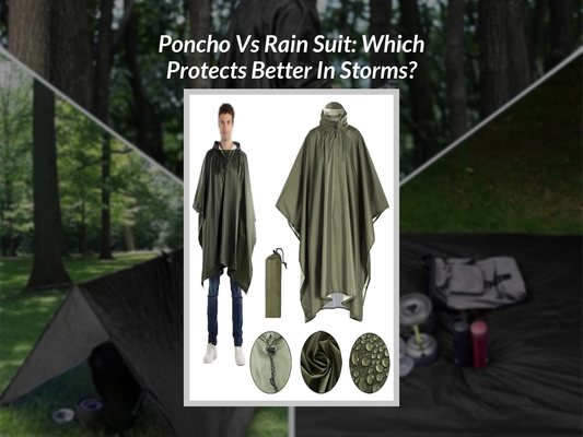 Poncho Vs Rain Suit: Which Protects Better In Storms?
