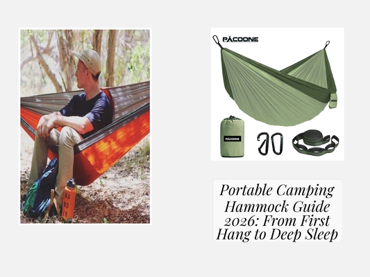 Portable Camping Hammock Guide 2026: From First Hang to Deep Sleep