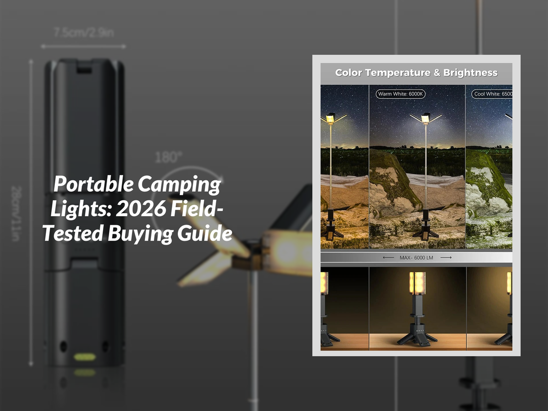 Portable Camping Lights: 2026 Field-Tested Buying Guide