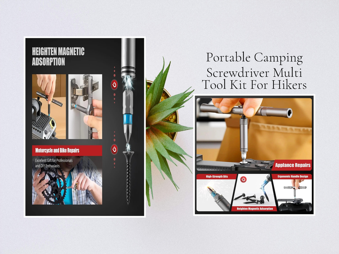 Portable Camping Screwdriver Multi Tool Kit For Hikers