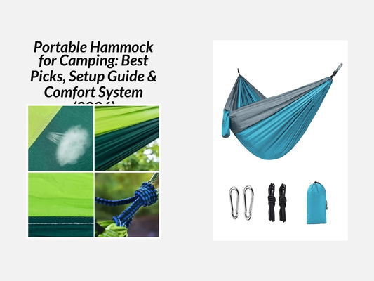 Portable Hammock for Camping: Best Picks, Setup Guide & Comfort System (2026)