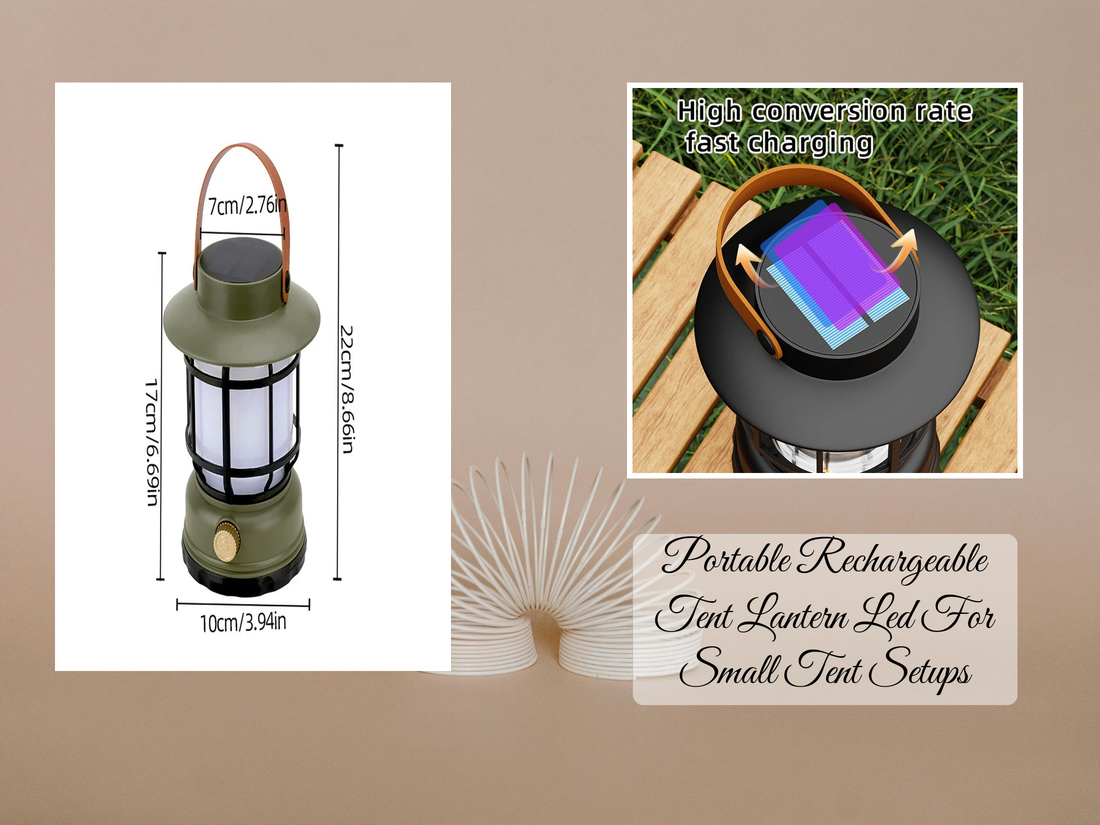 Portable Rechargeable Tent Lantern Led For Small Tent Setups