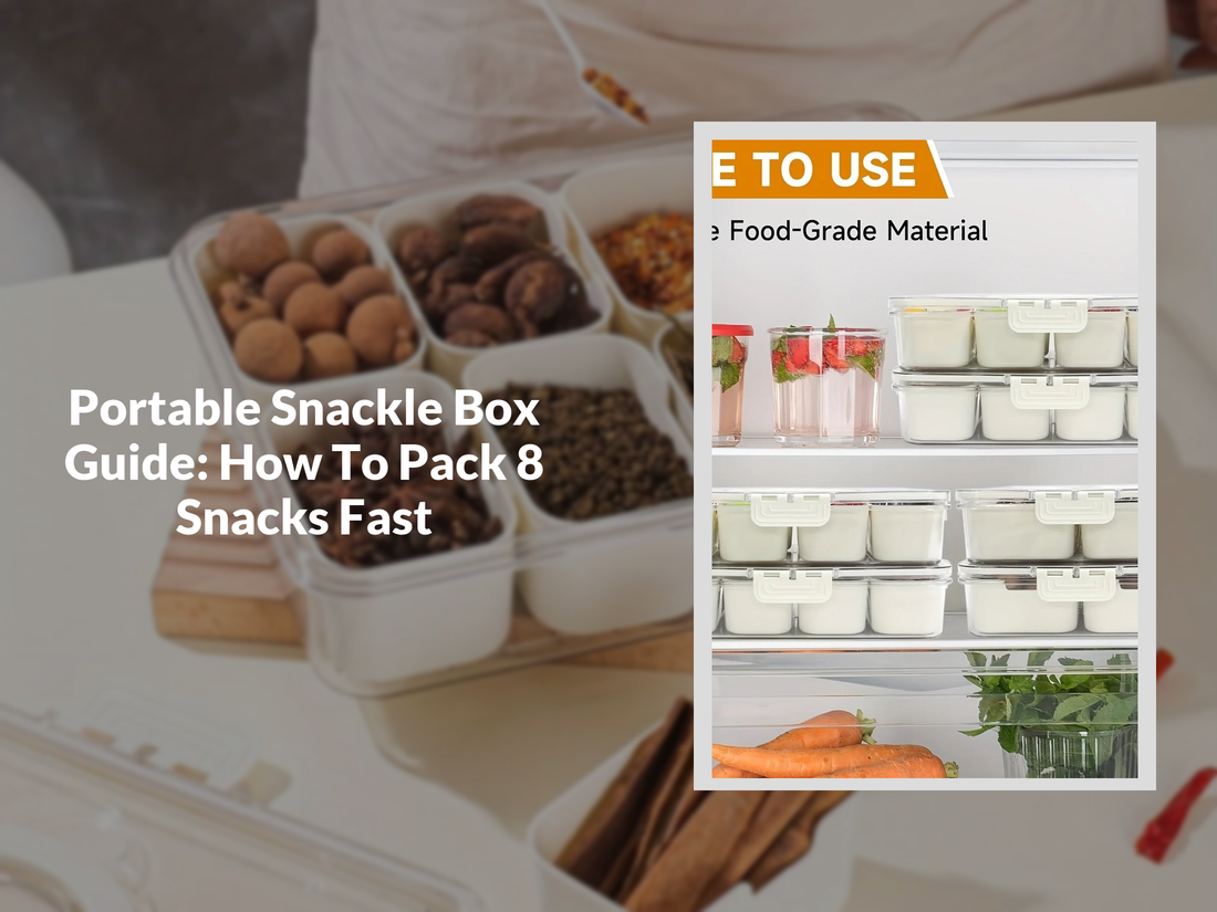 Portable Snackle Box Guide: How To Pack 8 Snacks Fast