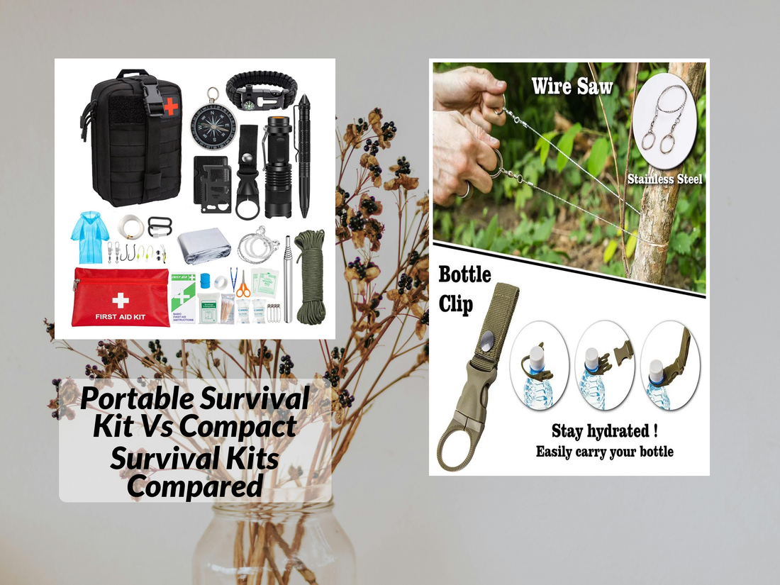 Portable Survival Kit Vs Compact Survival Kits Compared