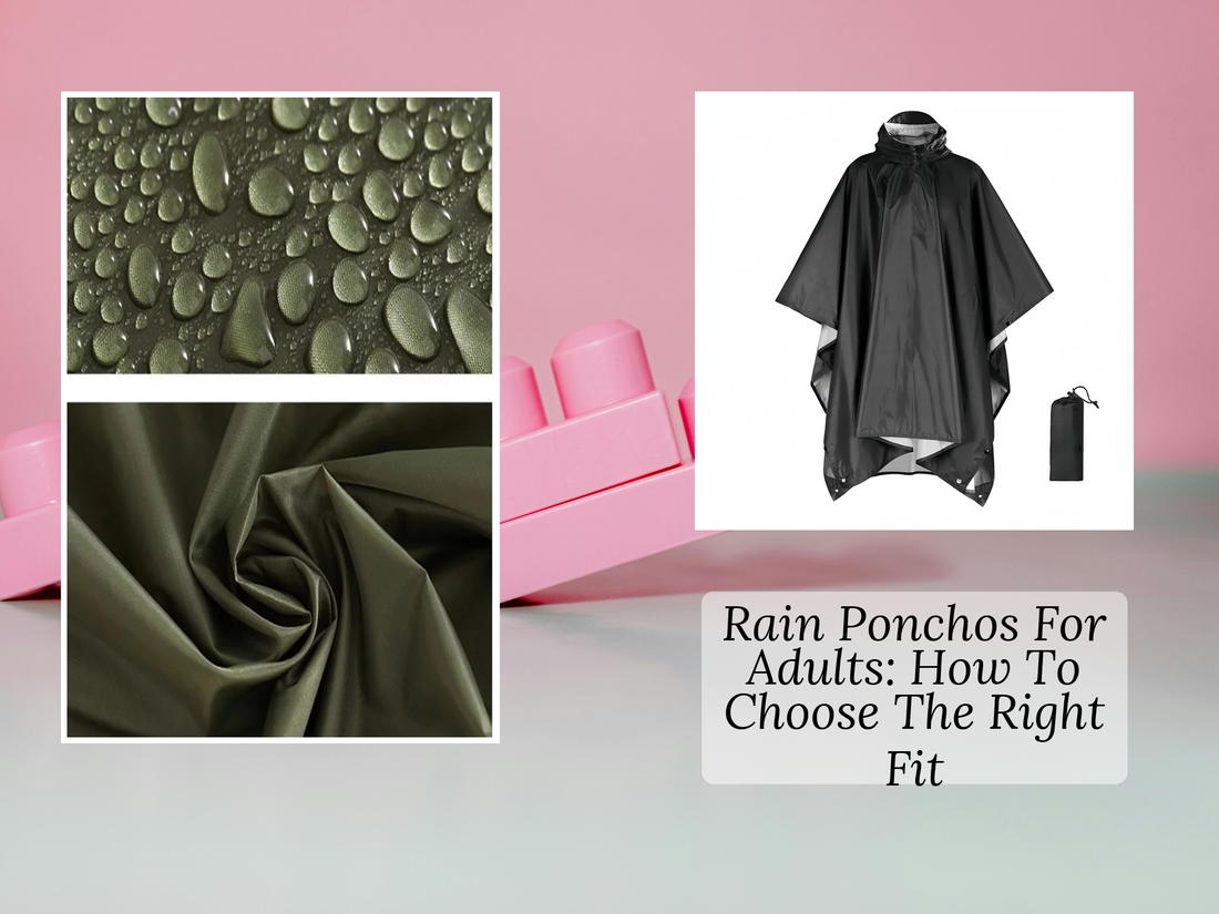 Rain Ponchos For Adults: How To Choose The Right Fit