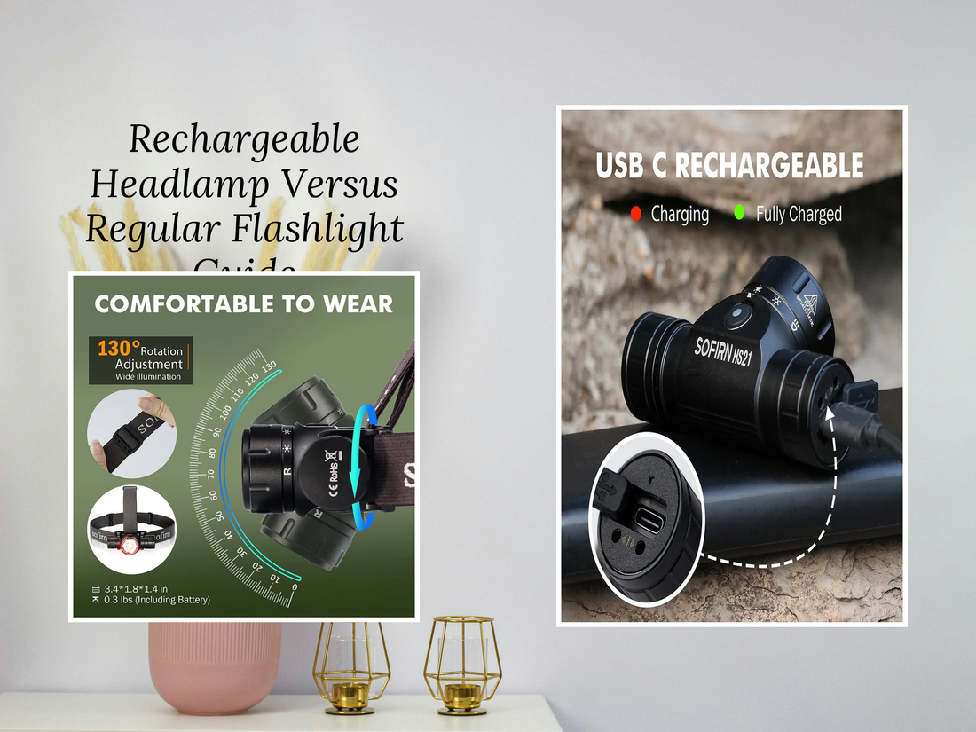 Rechargeable Headlamp Versus Regular Flashlight Guide