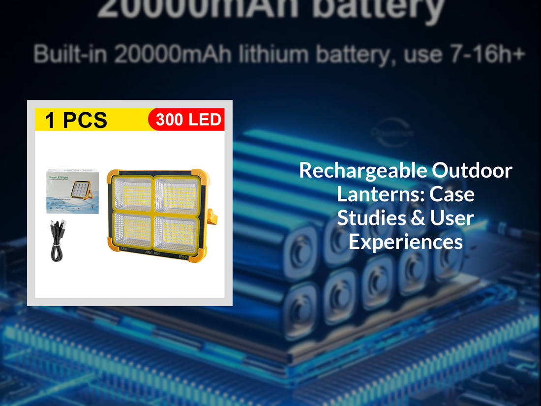Rechargeable Outdoor Lanterns: Case Studies & User Experiences