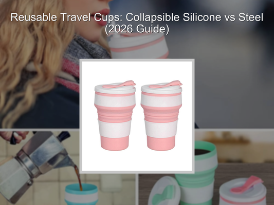 Reusable Travel Cups: Collapsible Silicone vs Steel (2026 Guide)