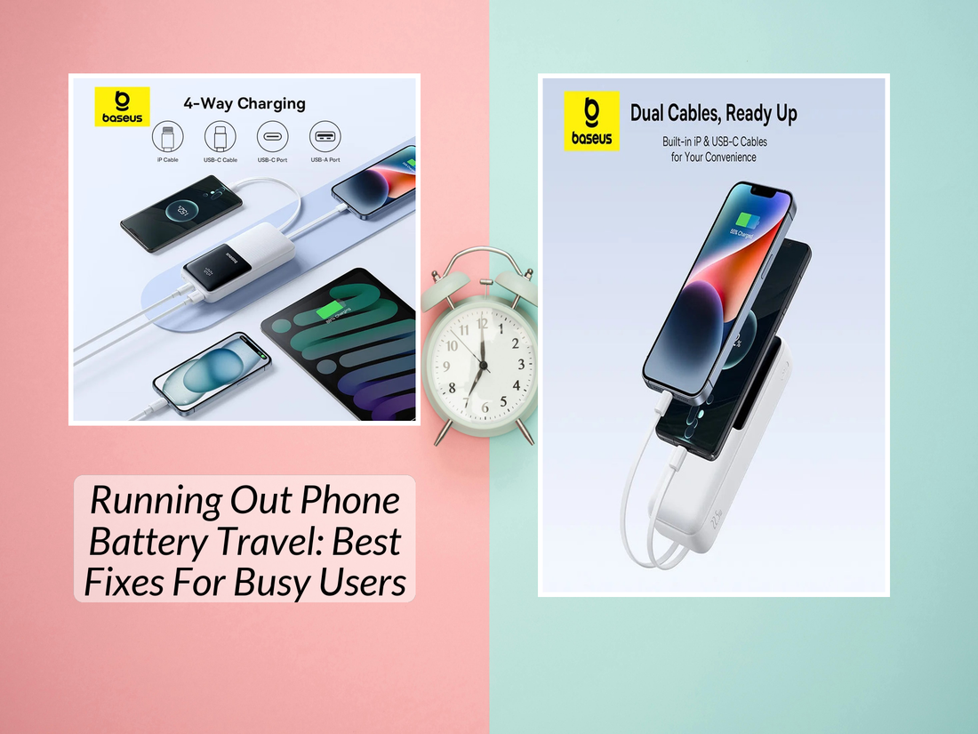 Running Out Phone Battery Travel: Best Fixes For Busy Users
