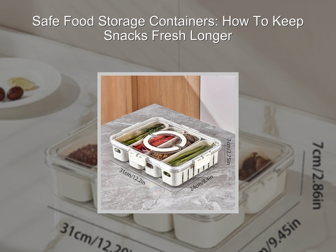Safe Food Storage Containers: How To Keep Snacks Fresh Longer