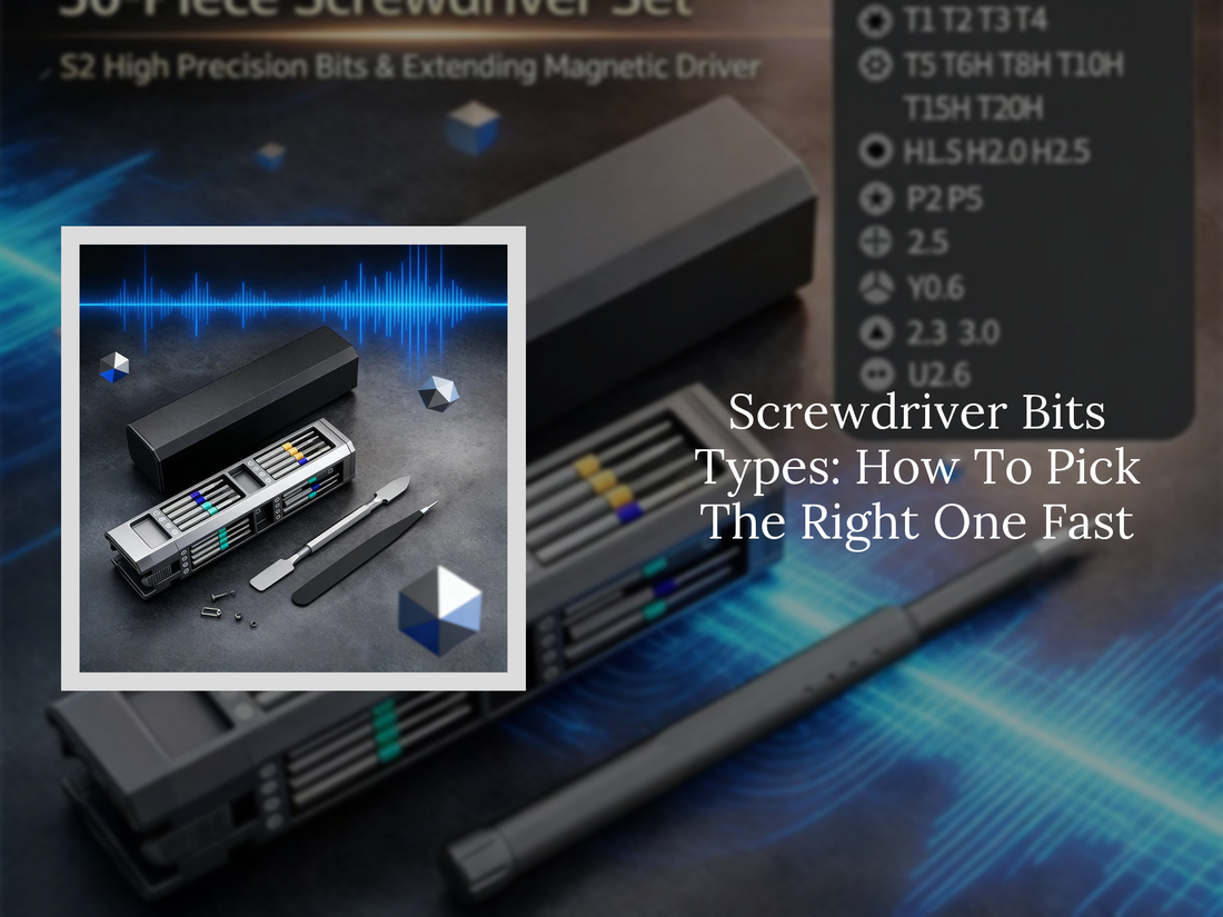 Screwdriver Bits Types: How To Pick The Right One Fast
