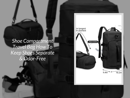 Shoe Compartment Travel Bag How To Keep Shoes Separate & Odor-Free