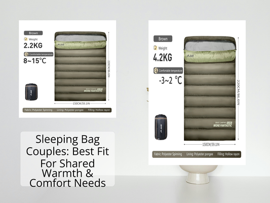 Sleeping Bag Couples: Best Fit For Shared Warmth & Comfort Needs