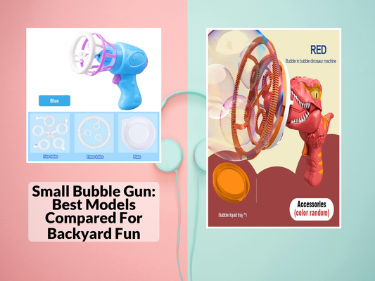 Small Bubble Gun: Best Models Compared For Backyard Fun