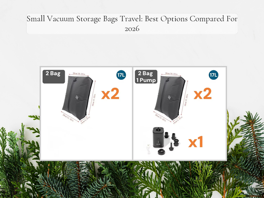 Small Vacuum Storage Bags Travel: Best Options Compared For 2026
