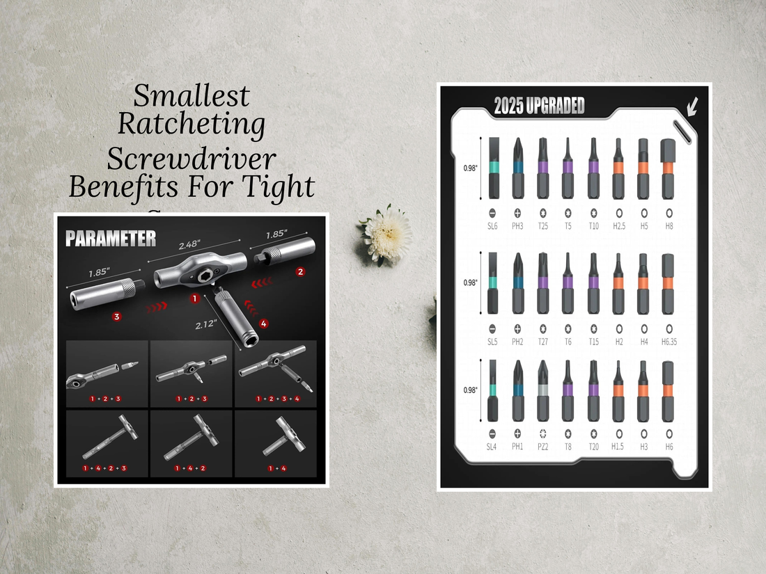 Smallest Ratcheting Screwdriver Benefits For Tight Spaces