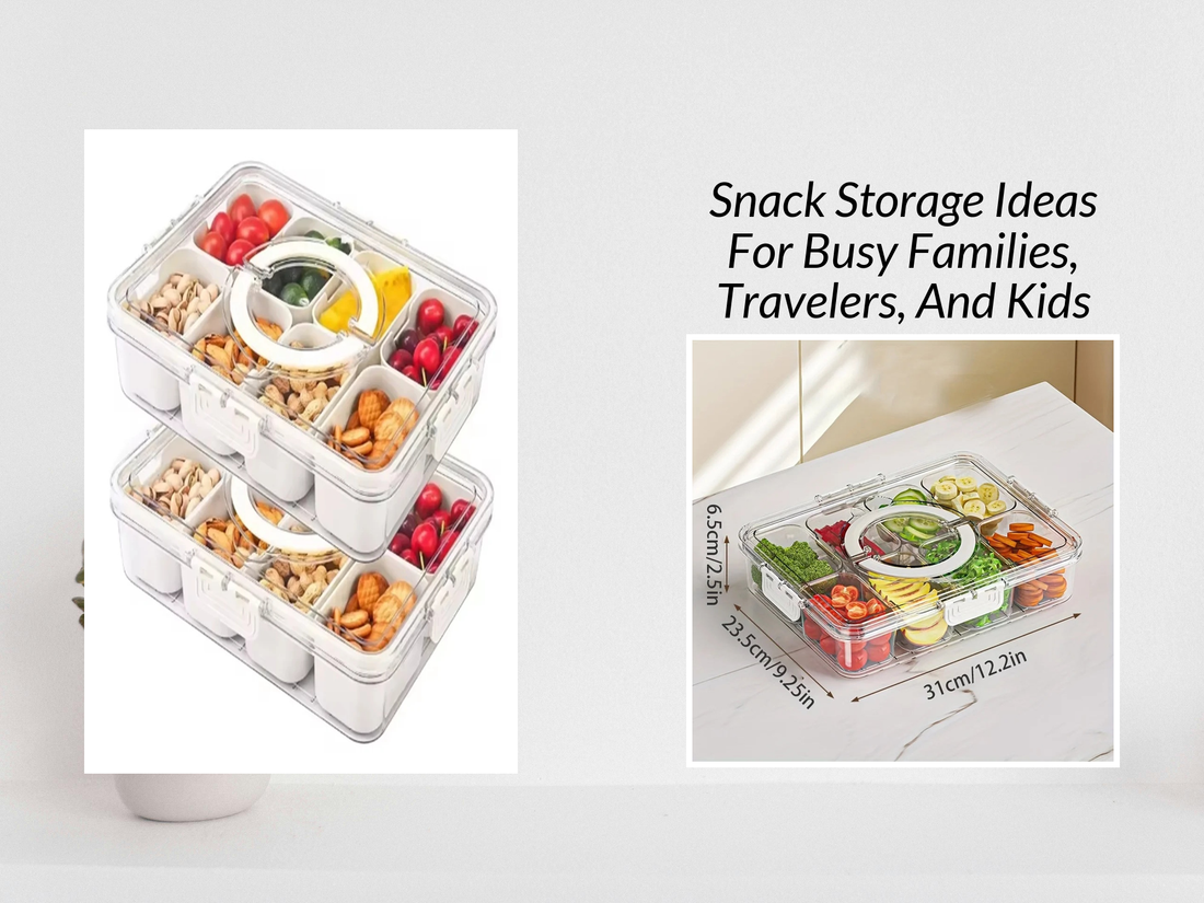 Snack Storage Ideas For Busy Families, Travelers, And Kids