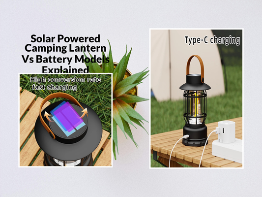 Solar Powered Camping Lantern Vs Battery Models Explained