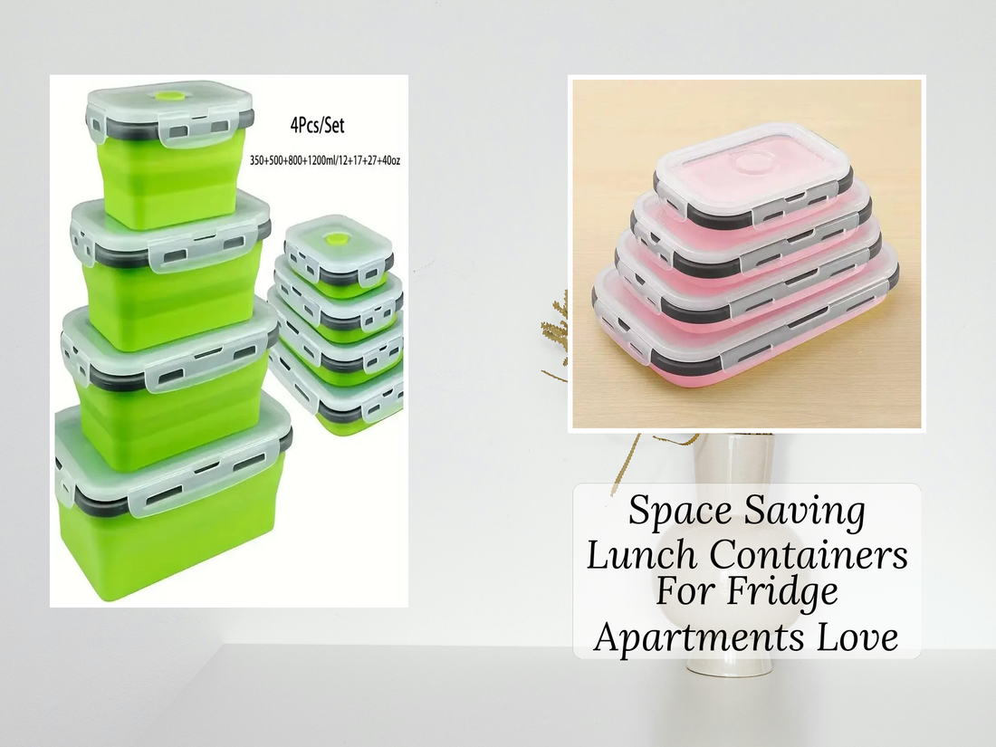 Space Saving Lunch Containers For Fridge Apartments Love