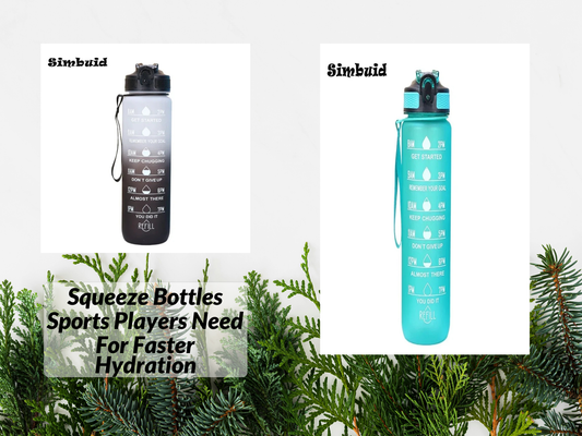 Squeeze Bottles Sports Players Need For Faster Hydration