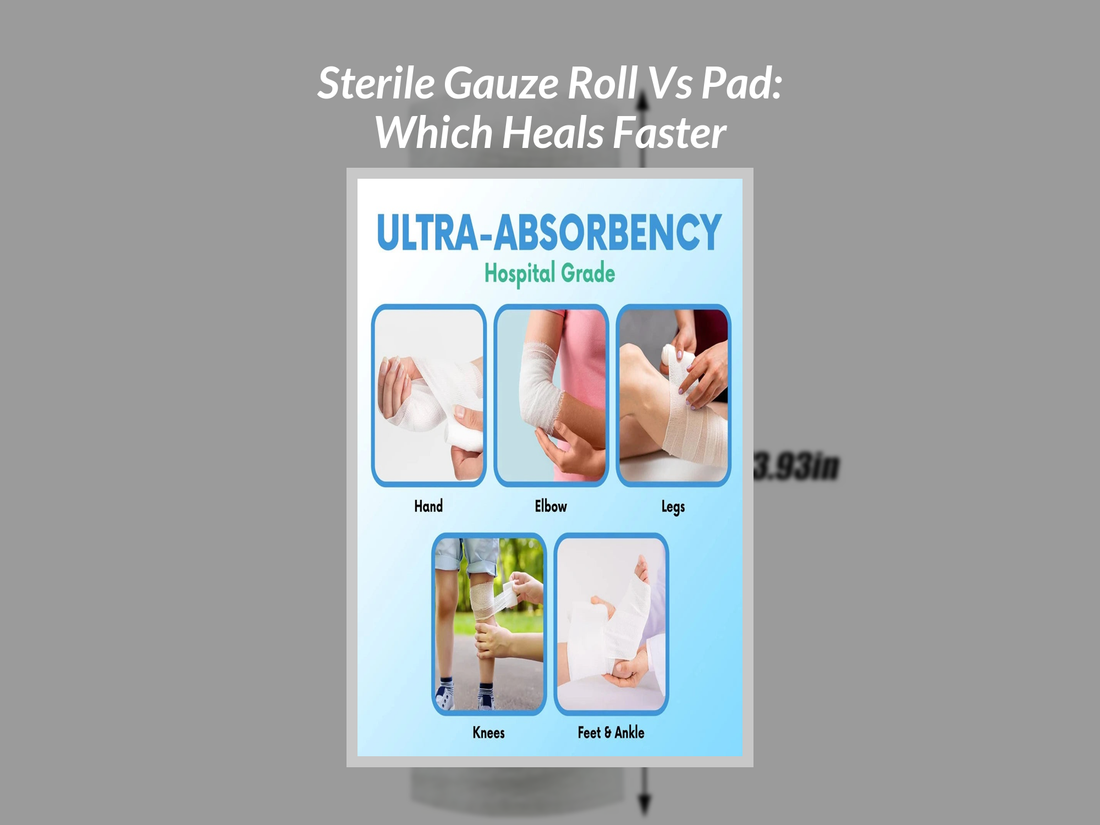 Sterile Gauze Roll Vs Pad: Which Heals Faster