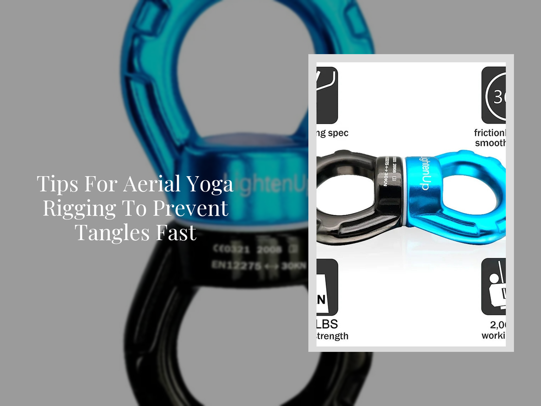 Tips For Aerial Yoga Rigging To Prevent Tangles Fast