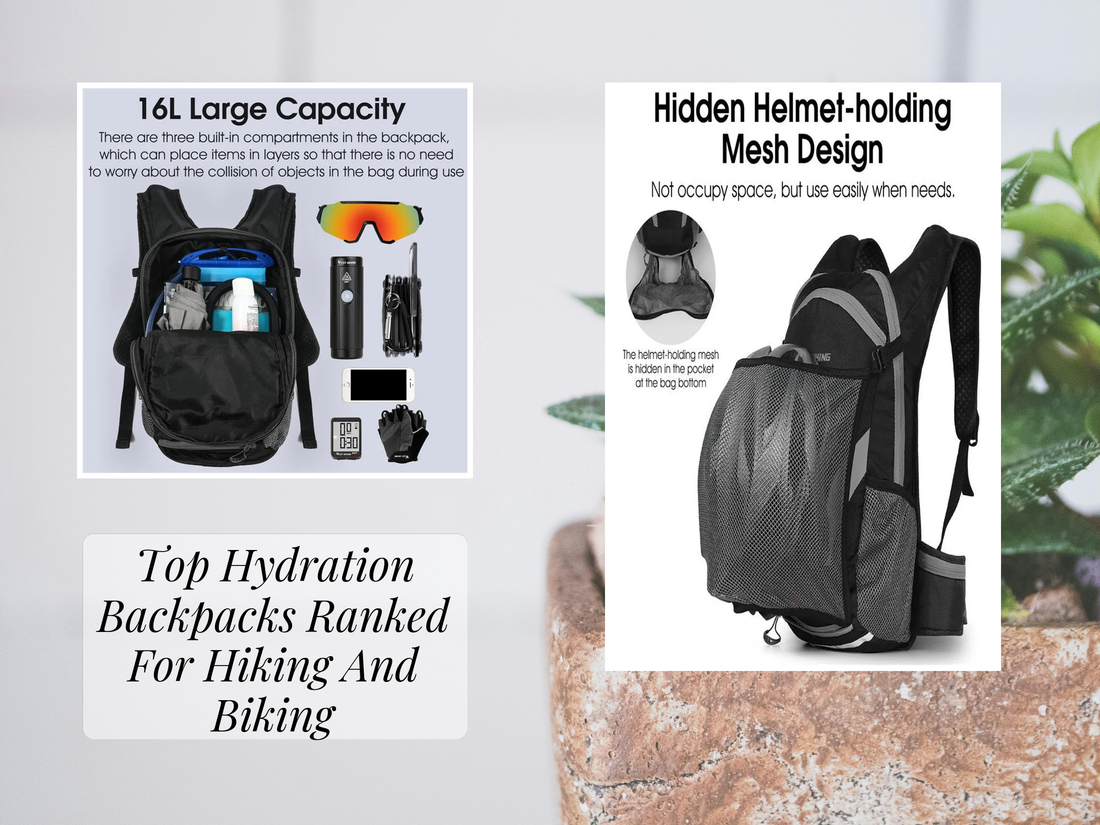 Top Hydration Backpacks Ranked For Hiking And Biking