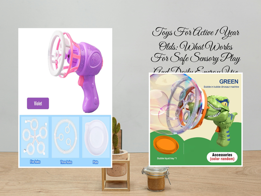Toys For Active 1 Year Olds: What Works For Safe Sensory Play And Daily Energy Use
