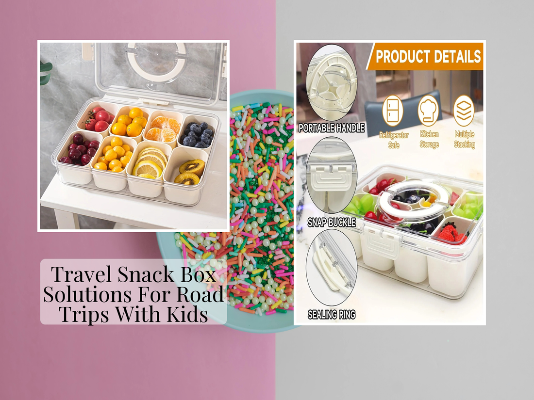 Travel Snack Box Solutions For Road Trips With Kids