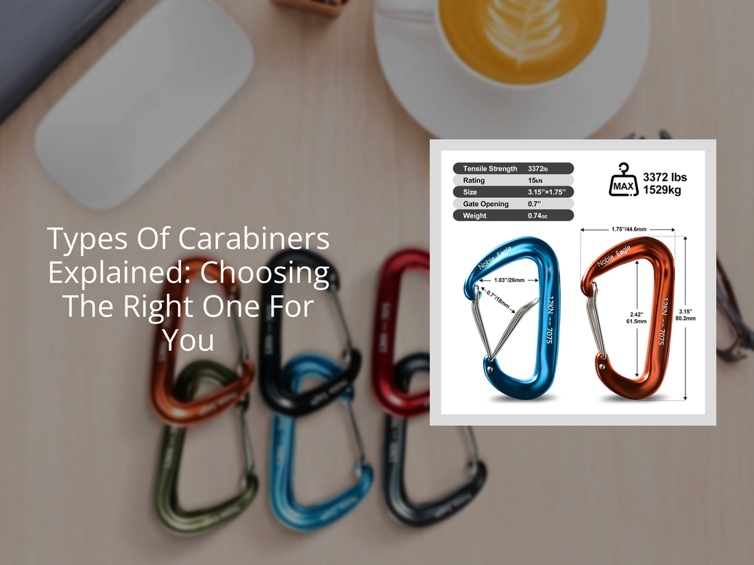 Types Of Carabiners Explained: Choosing The Right One For You