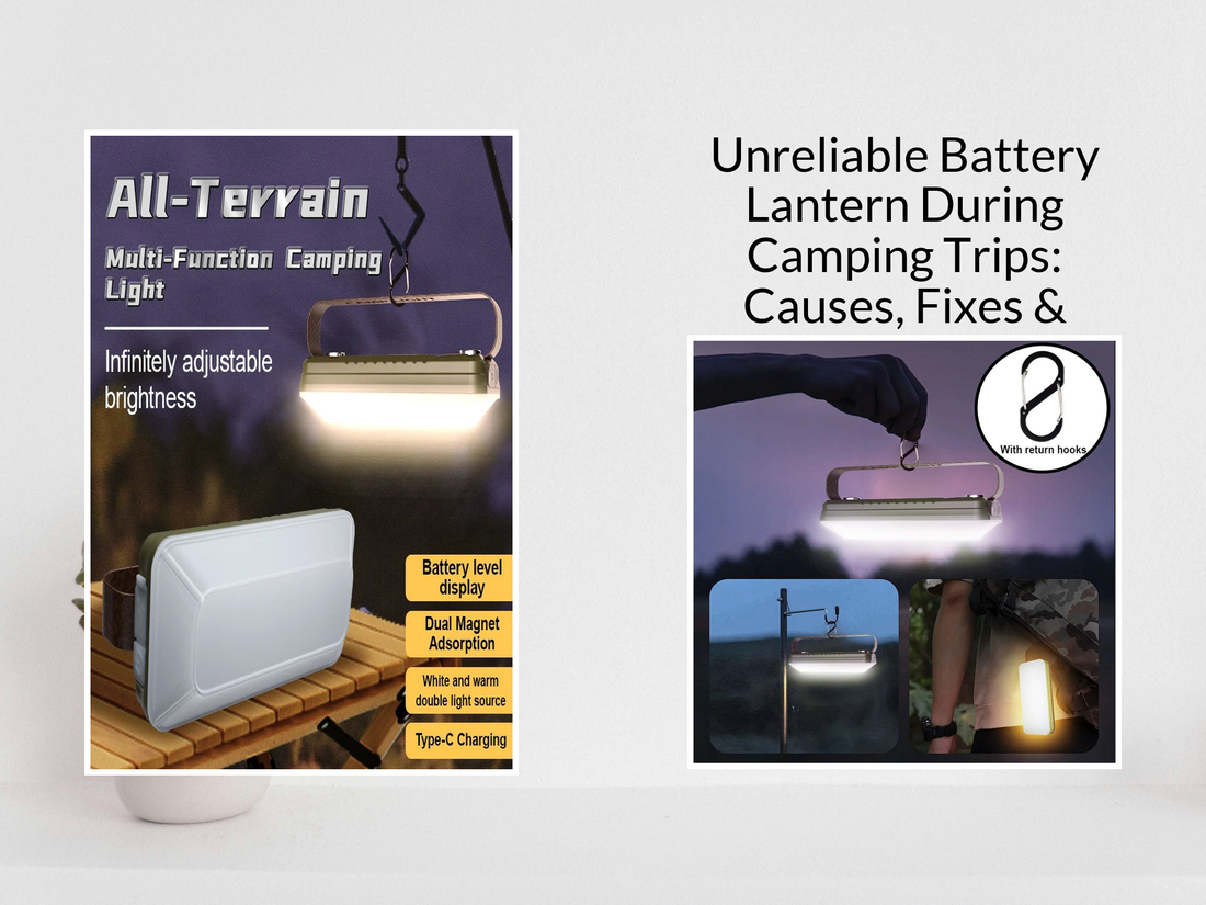 Unreliable Battery Lantern During Camping Trips: Causes, Fixes & Prevention Guide
