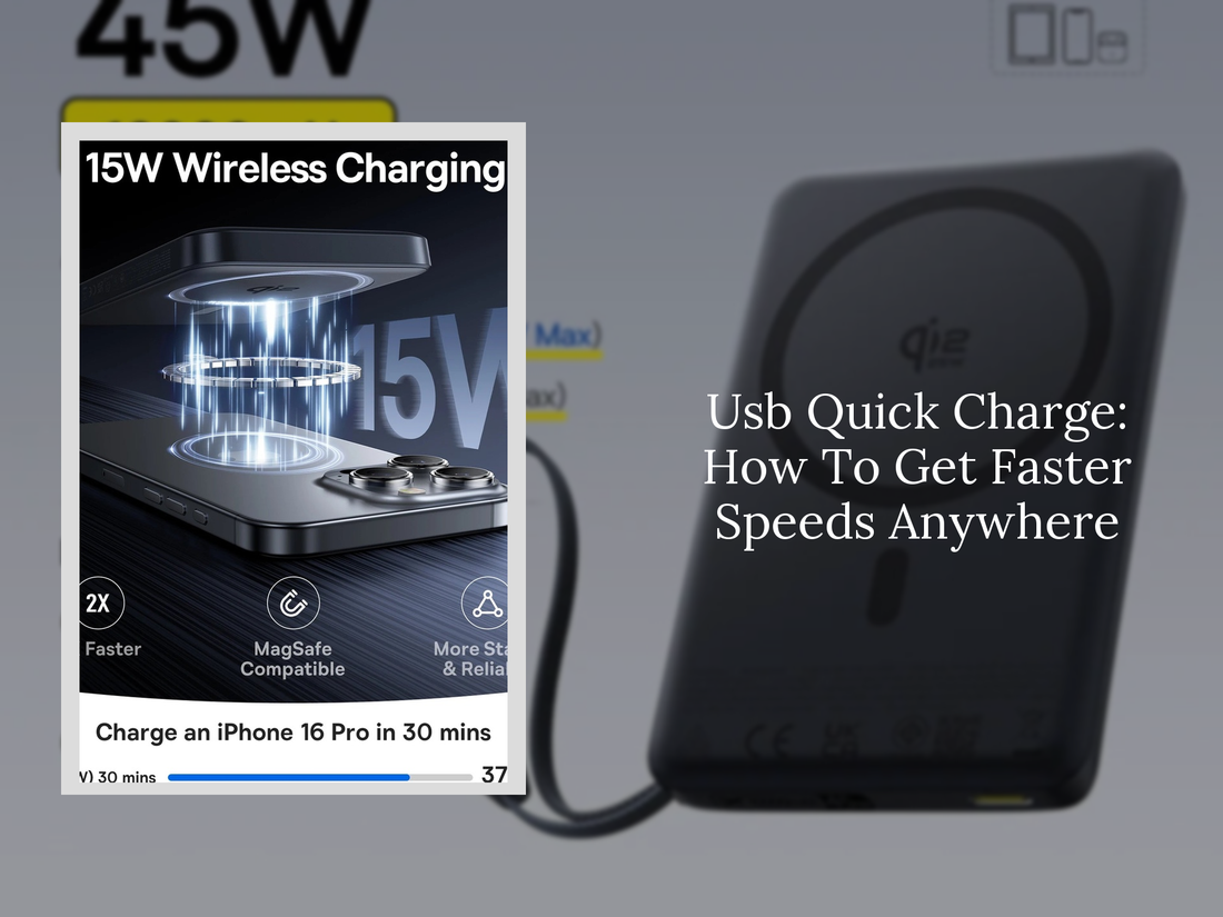 Usb Quick Charge: How To Get Faster Speeds Anywhere