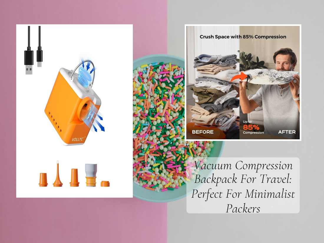 Vacuum Compression Backpack For Travel: Perfect For Minimalist Packers