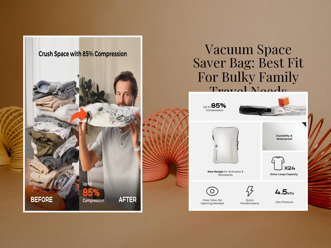 Vacuum Space Saver Bag: Best Fit For Bulky Family Travel Needs