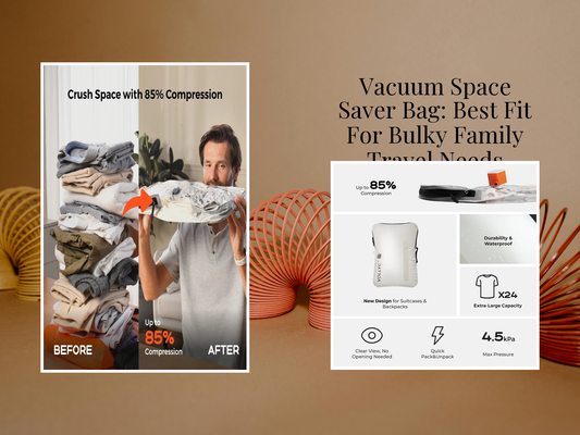 Vacuum Space Saver Bag: Best Fit For Bulky Family Travel Needs