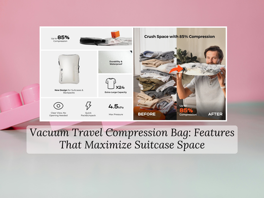 Vacuum Travel Compression Bag: Features That Maximize Suitcase Space