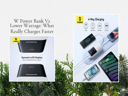 W Power Bank Vs Lower Wattage: What Really Charges Faster