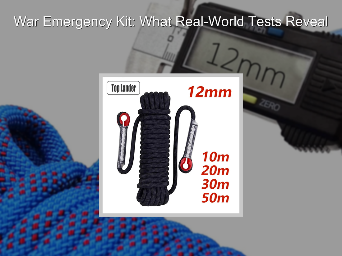War Emergency Kit: What Real-World Tests Reveal