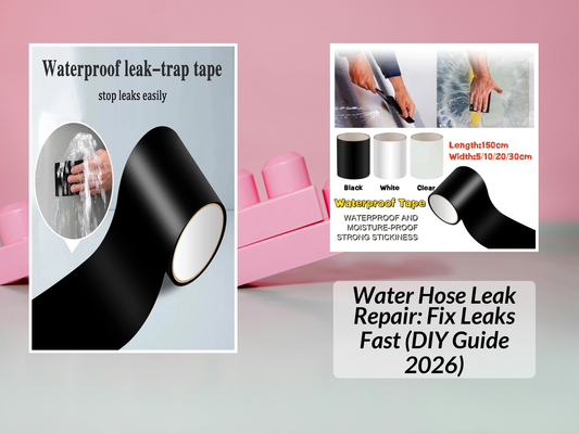 Water Hose Leak Repair: Fix Leaks Fast (DIY Guide 2026)